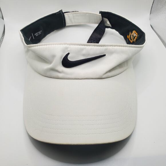 Nike Baylor University Visor BU White Adjustable Golf Tennis Hat NCAA Gear - Picture 7 of 11